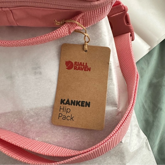 Fjallraven Kanken Pink Crossbody Bag - Picture 10 of 16